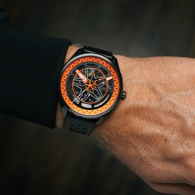 Challenger Automatic Racing Orange | Archetype Watches