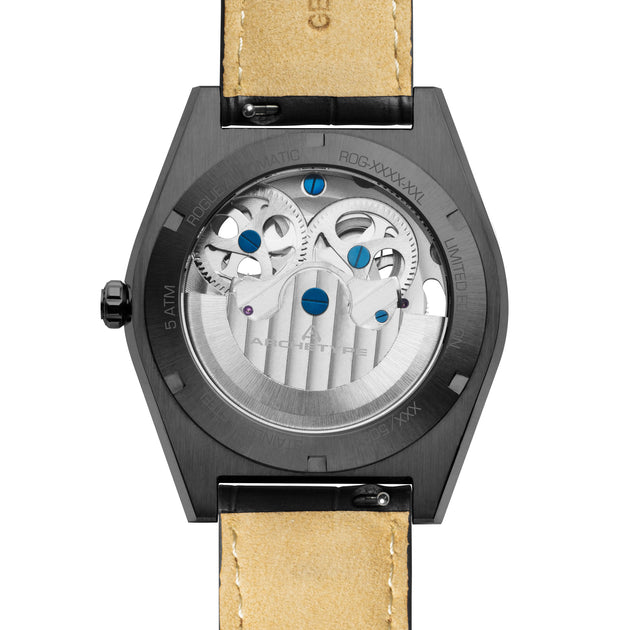 Rogue Automatic Gunmetal Black Archetype Watches
