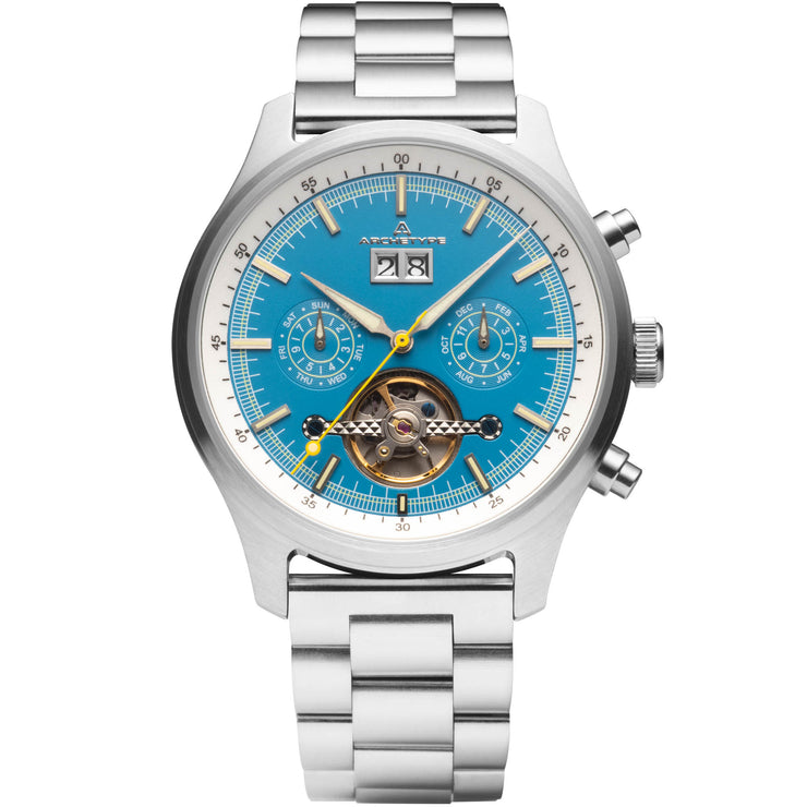 Blackhawk Automatic Calendar Sky Blue