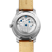 Dorian Automatic Silver Tan White