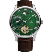 Dorian Automatic Silver Brown Green