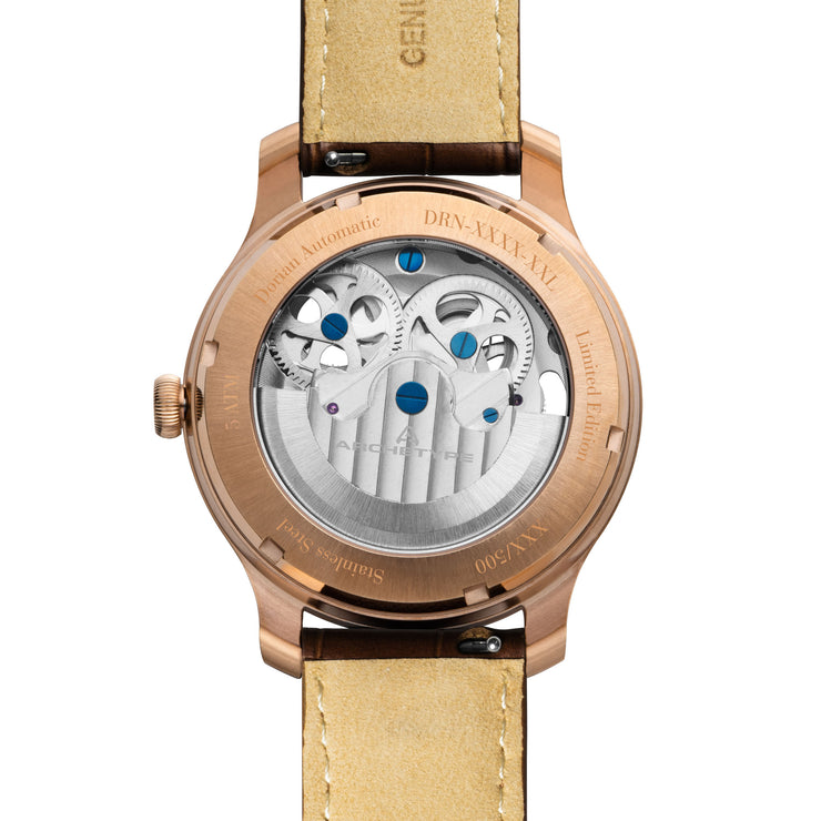 Dorian Automatic Rose Gold Gunmetal