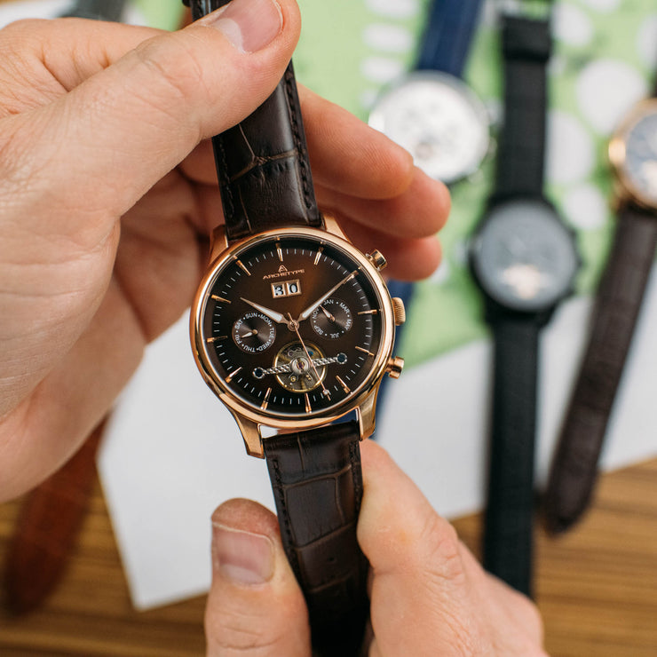 Loyalist Automatic Rose Gold Coffee